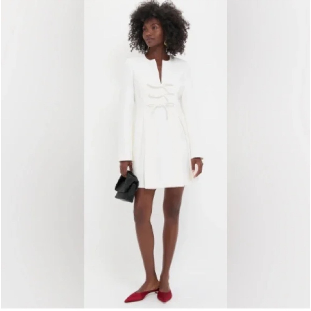 Tuckernuck White Long Sleeve Dress